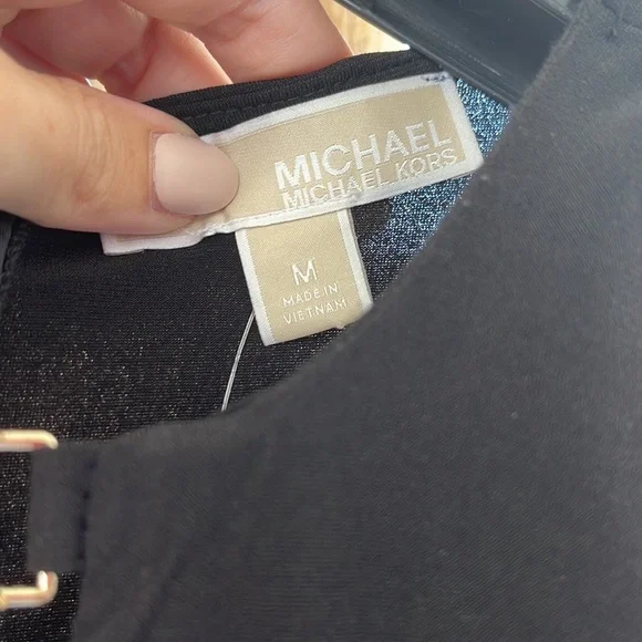 Michael Kors Black Logo Jumpsuit - Picture 4 of 11